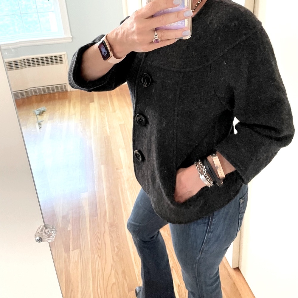 Talbots Collection Boiled Wool Jacket – Merino Wo… - image 9